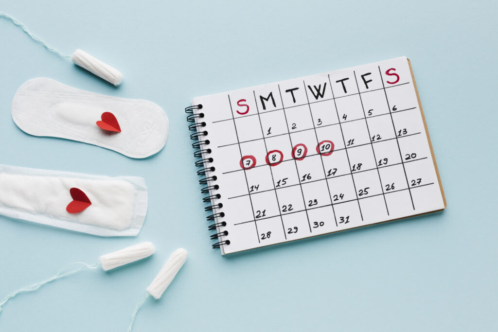 healthy period length menstrual cycle calendar