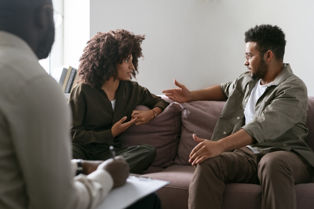 couple in therapy relationship check-in